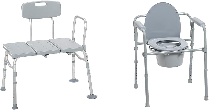 Drive Medical Tub Transfer Bench & Folding Commode Chair Review