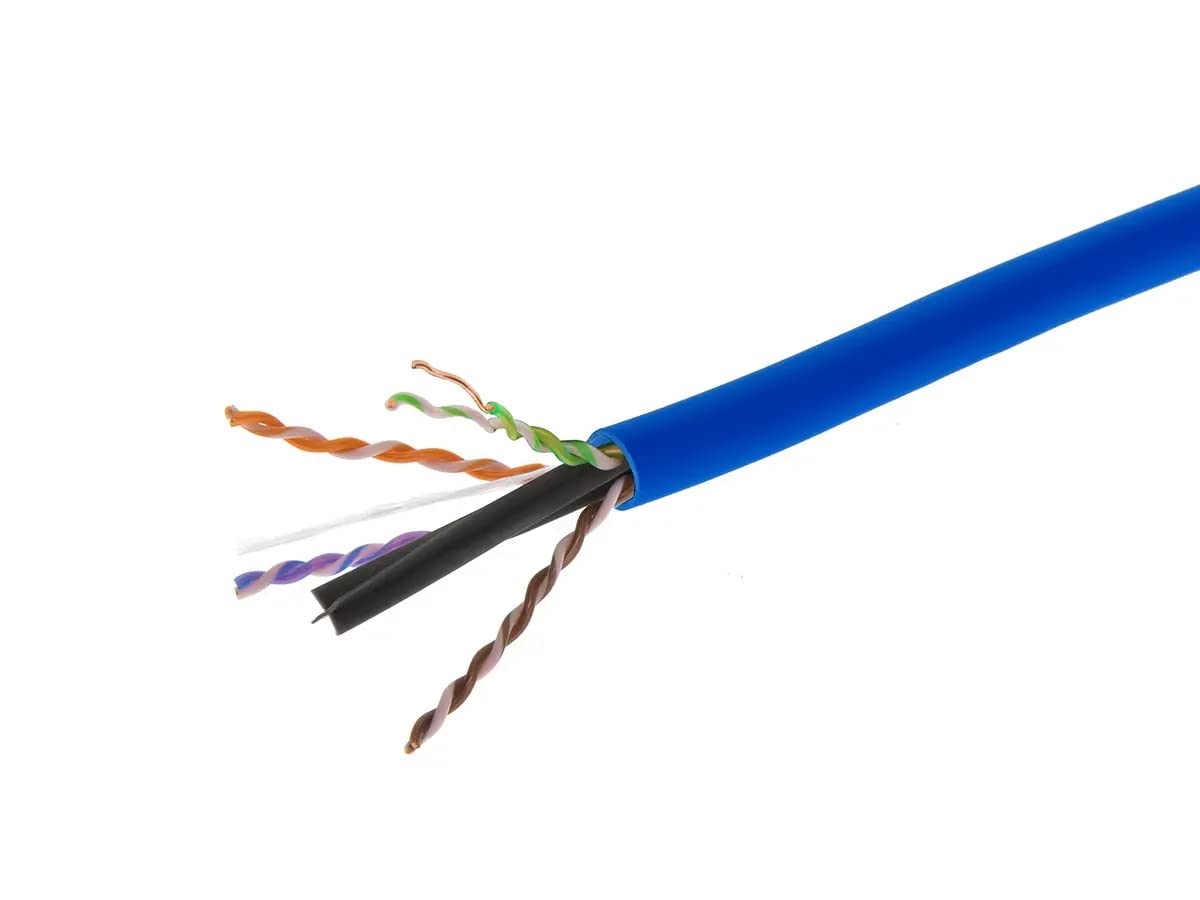Monoprice Cat6 Plenum Bulk Cable for High-Speed Networking