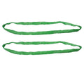 12 ft Green Polyester Endless Round Sling 5300 LBS Vertical Capacity
