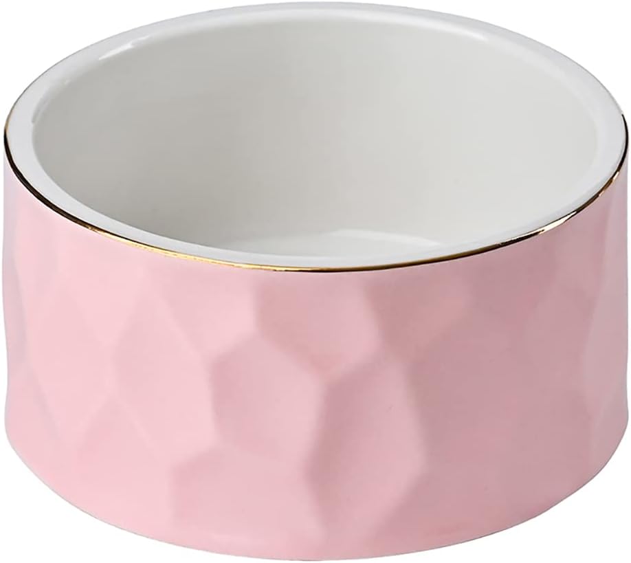 Ceramic Pink Paper Clip Holder - Organize in Style!