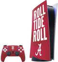 Skinit Decal Gaming Skin for PS5 Bundle - University of Alabama Roll