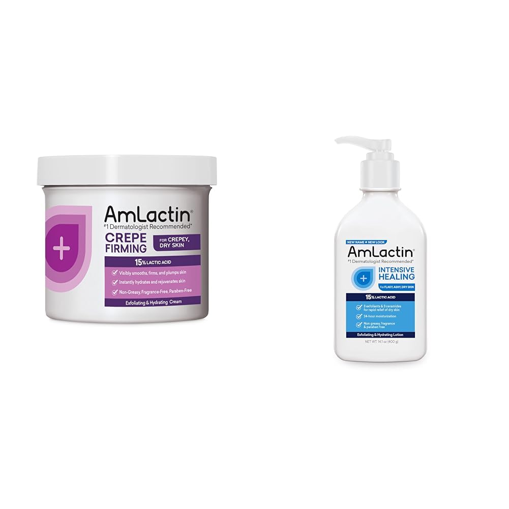 AmLactin Crepe Firming Cream - 15% Lactic Acid Moisturizer