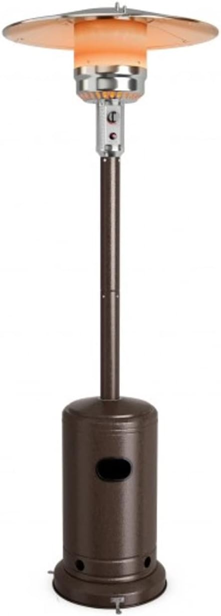 Portable Propane Patio Heater - 44,000 BTU Bronze