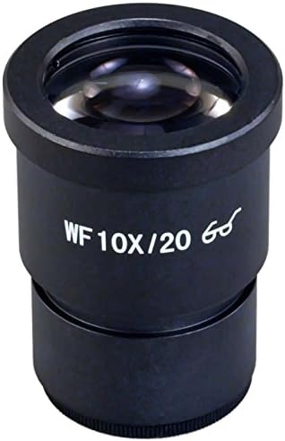 OMAX WF10X/20 High Eye Point Widefield Eyepiece for Microscope