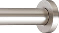 Ivilon Shower Tension Curtain Rod - Adjustable 54 to 90 in Satin