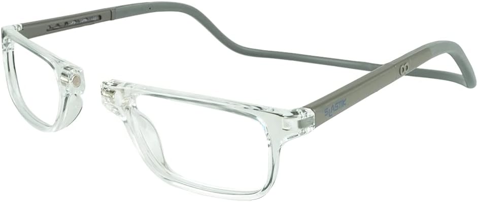 Clic Magnetic Reading Glasses with Soft Foldable Band for Comfort