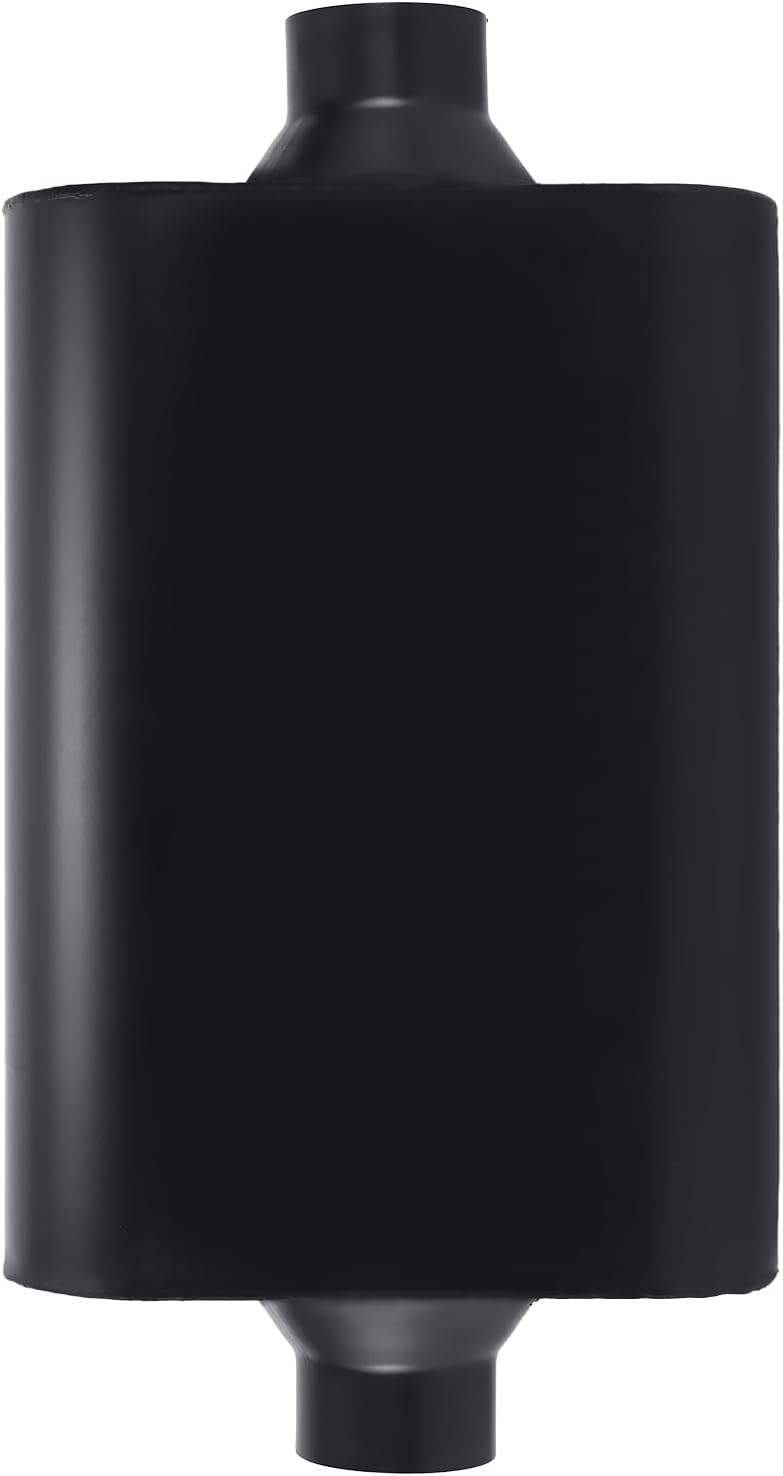 Universal Dual Chamber Performance Muffler for Automotive Exhaust