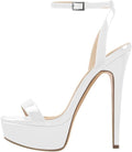 Platform Stiletto High Heels for Women - Sleek Wedding & Party Sandal