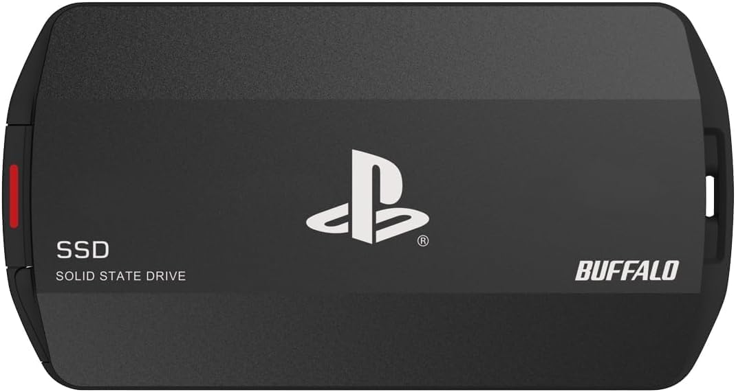 BUFFALO External SSD 4.0TB for PS5 and PS4 - Fast and Durable