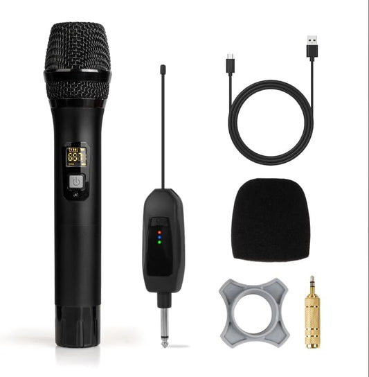 200ft Range Wireless Handheld Mic Set for Ultimate Performance
