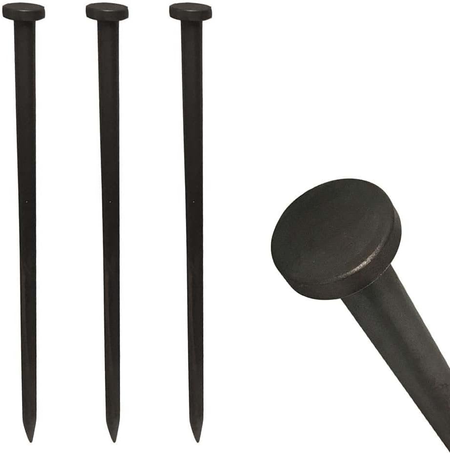 Heavy Duty Steel Tent Stakes - Anchor Anything, Anywhere!
