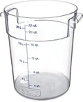 StorPlus Polycarbonate Round Food Storage Container 22 Qt - Durable