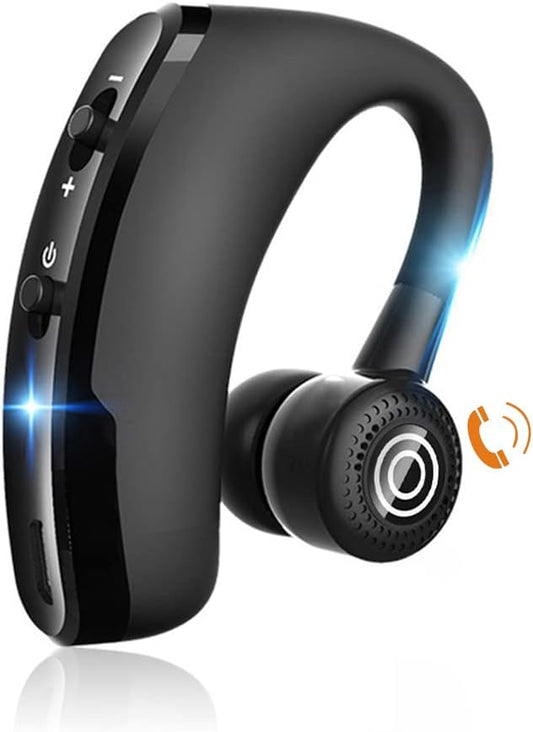 YYBarbAnn Wireless Mono Headset - 25H Talktime, HD Mic, Noise Reduction