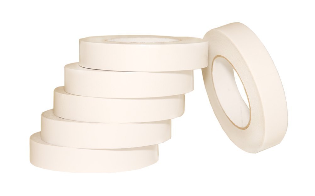 Pack of 6 Heavy Duty Banner Hem Double Sided Permanent Tape