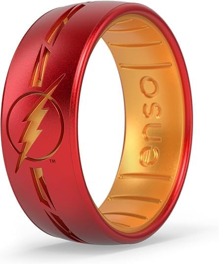 DC Comics Silicone Rings - Comfortable and Safe for Fans