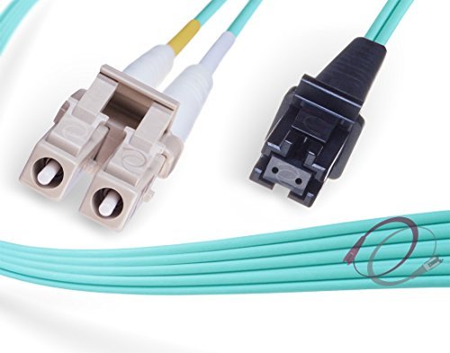 LC-MTRJ OM4 Fiber Patch Cable for 10Gb Networking - 35M
