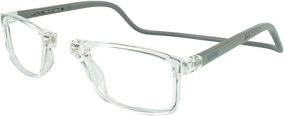 Clic Magnetic Reading Glasses for Men and Women, S-XL Size