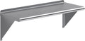AmGood 36in Long X 14in Deep Stainless Steel Wall Shelf