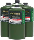 Camping Propane Gas Cylinder 16 oz 4 Pack for Outdoor Adventures