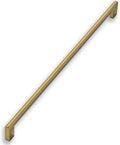 khtumeware Appliance Handle Pull 18 in Hole Center - Brushed Brass