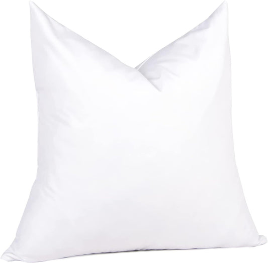puredown 28 x 28 Feather Down Throw Pillow Insert for Comfort