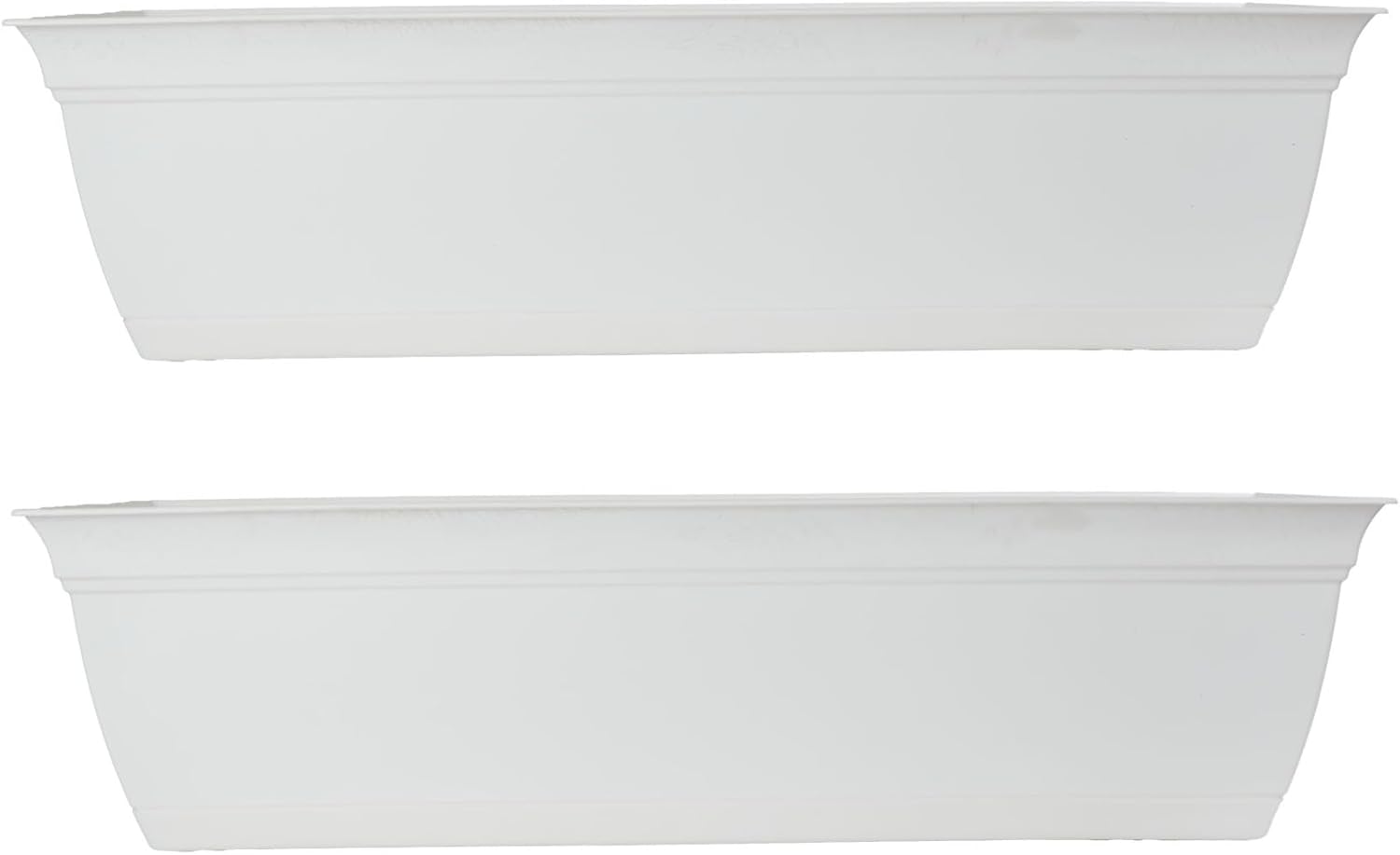 Eclipse Window Planter Box - Long Plastic Planters for Herbs