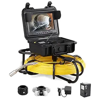 VEVOR Sewer Camera with 9in Screen for Pipeline Inspection