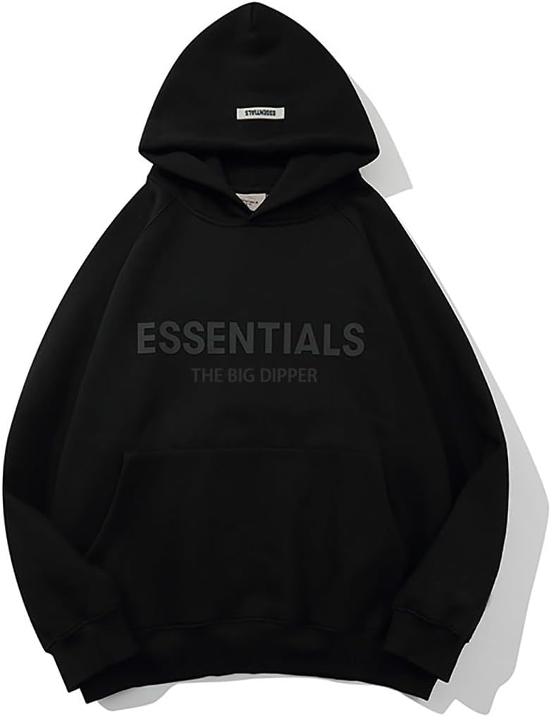 Graphic Pullover Hoodie Unisex Cotton Sweatshirt for All