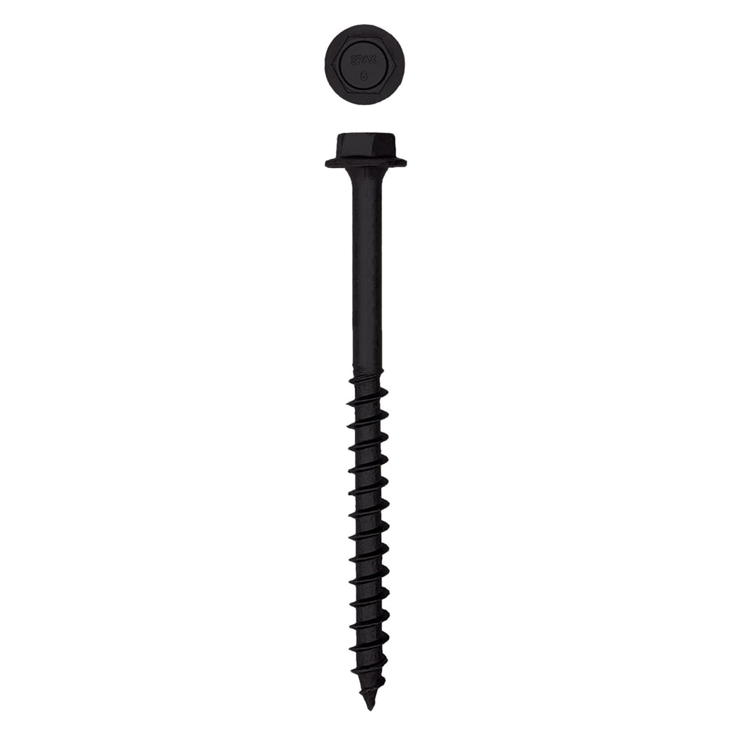 SPAX 3/8 in x 5 in Exterior Hex Head Structural Wood Lag Screws