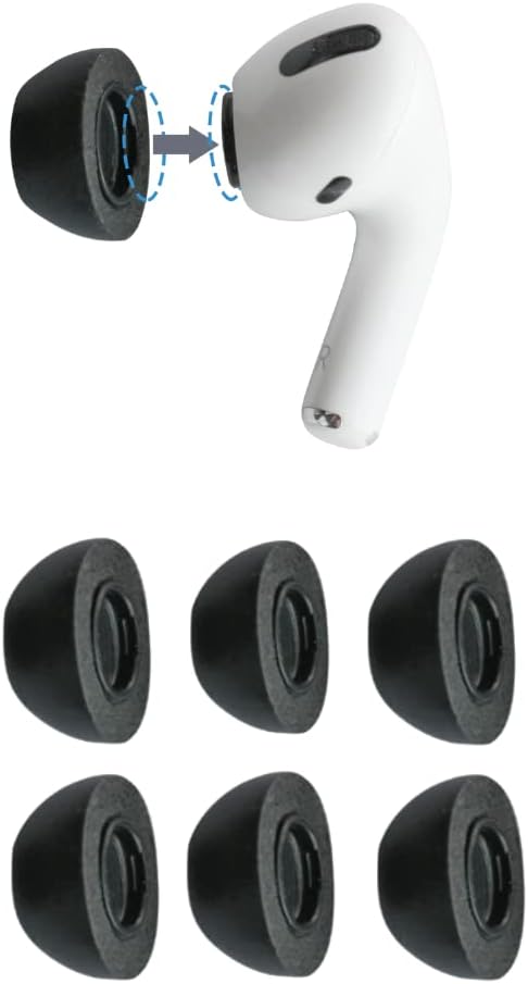 Comply Memory Foam Ear Tips for AirPods Pro | Ultimate Comfort & Secure Fit