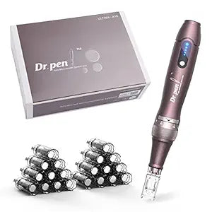 Dr.Pen A10 Microneedling Pen with 22 Cartridges for Skin Care