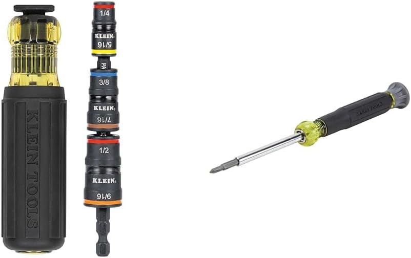 Klein Tools 7-in-1 Impact Flip Socket Set and 4-in-1 Screwdriver