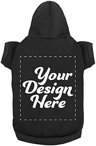 Custom Pet Hoodie for Stylish Pets | Personalized with Text/Image | APPARELYN