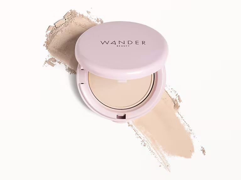 Wander Beauty Powder Foundation for Flawless Skin in Fair Tan