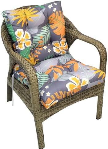 High Back Outdoor Chair Cushions for Comfort and Style