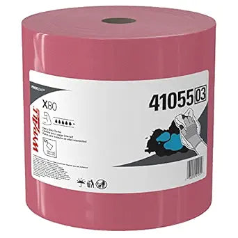 WypAll Power Clean X80 Heavy Duty Cloths for Tough Cleaning Tasks