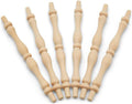 Wooden Baluster Spindles 5-3/4 in Pack of 100 - Solid Birch for Crafts