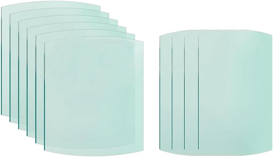 10 Clear Lens Covers for Welding Helmets - Compatible with Top Brands