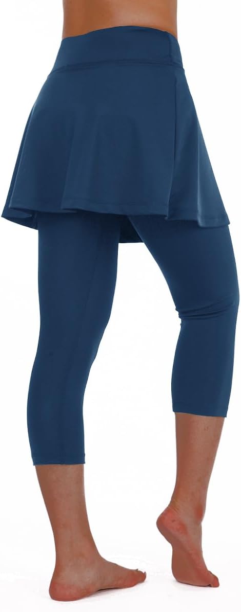 Skirted Leggings for Women with Pockets - ANIVIVO Activewear