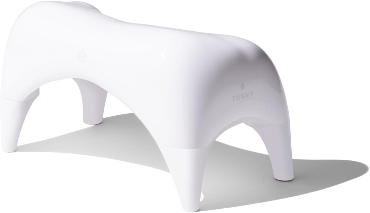 TUSHY Ottoman Squatting Toilet Stool for Better Bowel Health