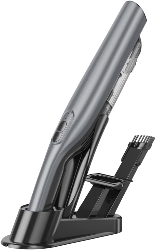 Powerful Cordless Car Vacuum - Strong Suction, Rechargeable