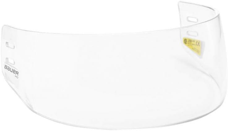 Bauer Pro Straight Half Visor - Enhanced Visibility