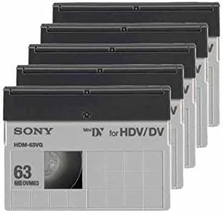 Sony HDM-63VG MiniDV/HDV 63min High Definition Data Tapes