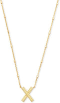 Kendra Scott Gold Alphabet Pendant Necklace for Women A-Z Collection