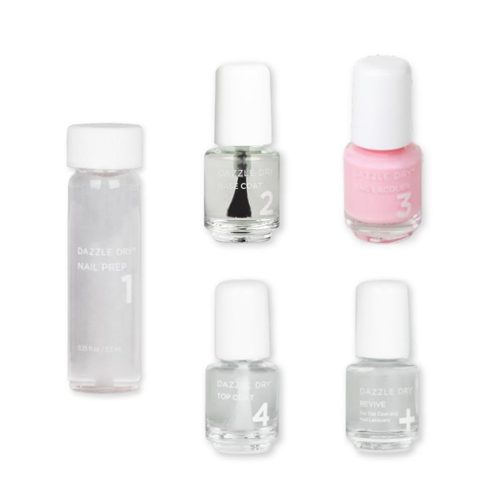 Dazzle Dry Mini Kit 4 Step System for Perfect Manicures