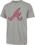 47 MLB Team Color Distressed Imprint Primary Logo Wordmark T-Shirt