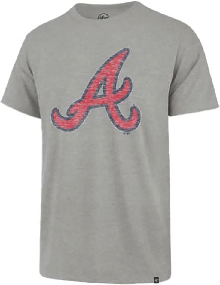 47 MLB Men's Team Color Distressed Imprint Baseball T-Shirt