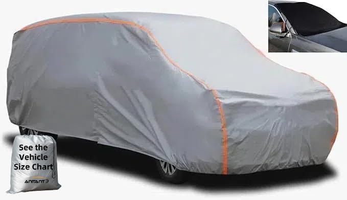 9 Layers Mini Van Cover Waterproof All Weather Protection