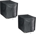 2 Pack IBC Tote Cover 600D Heavy Duty Waterproof Cover - Fits 1000L