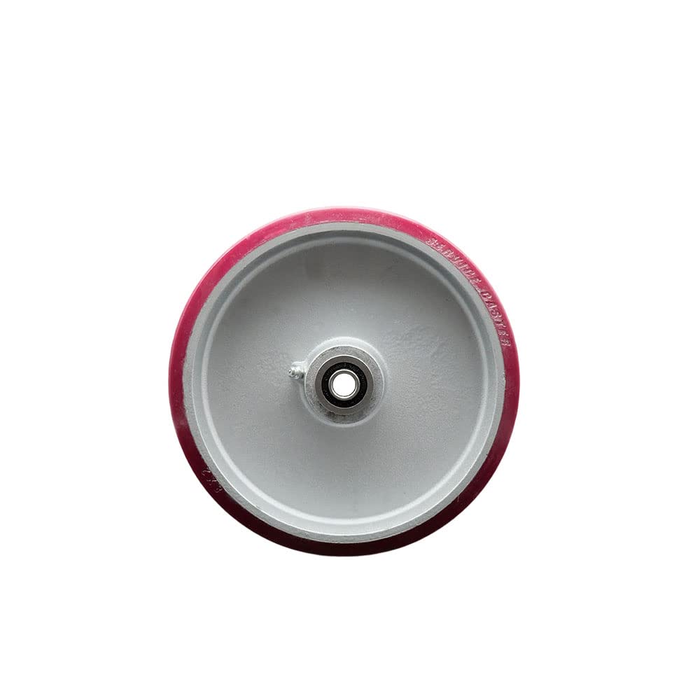 8 x 2 Polyurethane on Aluminum Wheel with Precision Bearings